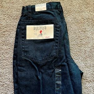 Black flannel jeans Red Head brand - new with tags